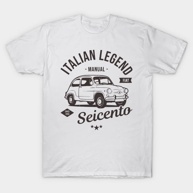 Italian legend - gift for car lovers T-Shirt by Kicosh